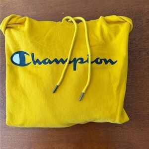 Champion Mustard Yellow Hoodie